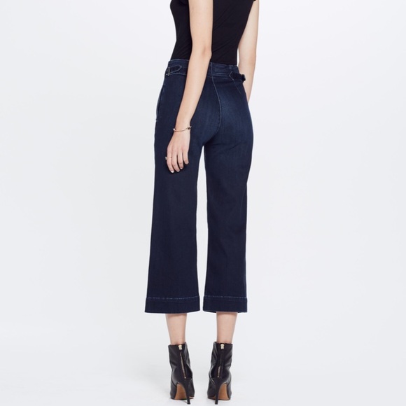 MOTHER Zipper Cinch Greaser Crop Squeeze Play 23